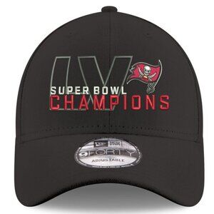 New Era Tampa Bay Buccaneers Super Bowl LV Champions 9FORTY Adjustable Hat